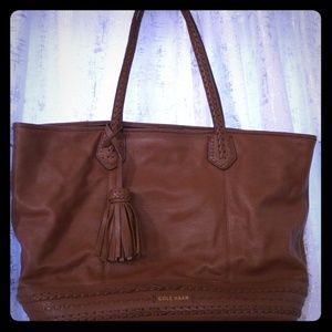 Cole Haan brown leather bag